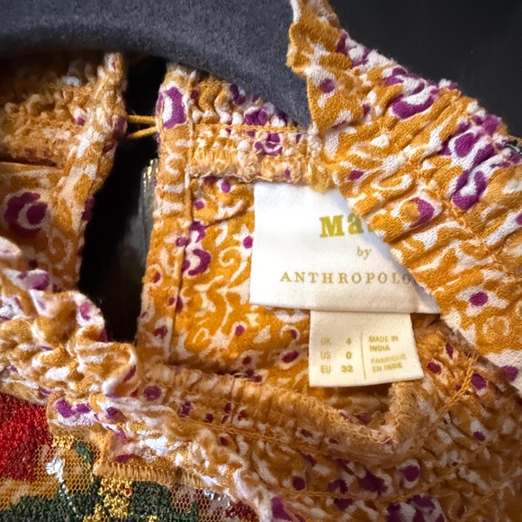 Anthropologie Maeve Long Sleeve Blouse - Picture 3 of 4